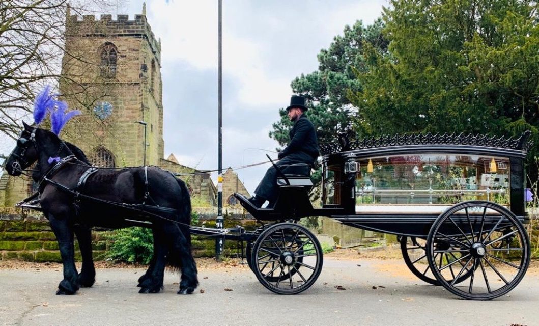 Horse-Drawn Cremation Package