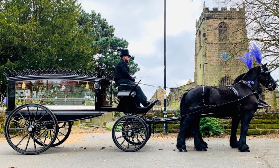 Horse Drawn Cremation Package 5th Year Running Award Winning