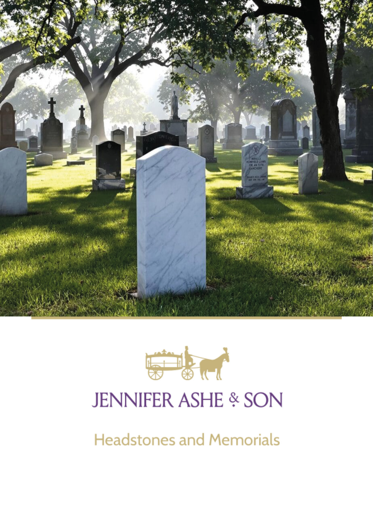 Headstones and Memorials Brochure