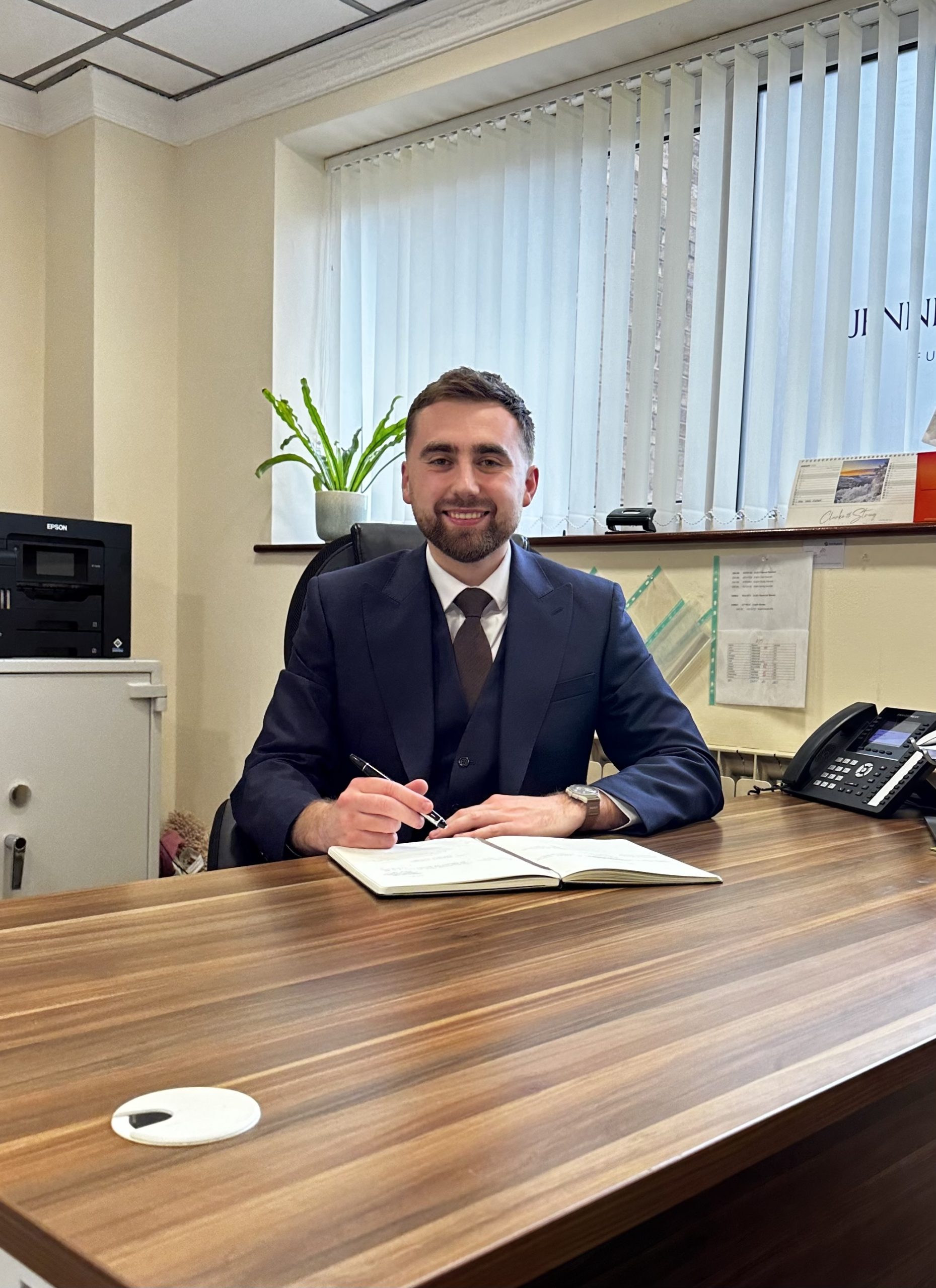Joseph Evans, funeral celebrant